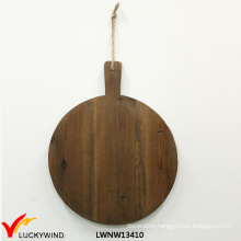 Multi Function Round Wooden Chopping/Cutting/Cheese Board